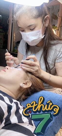 Phun xăm chân mày thẩm mĩ tại helen nails beauty