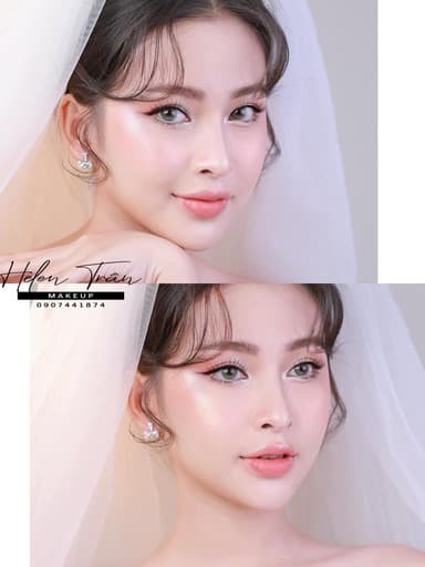 Trang điểm cô dâu tại helen nails beauty
