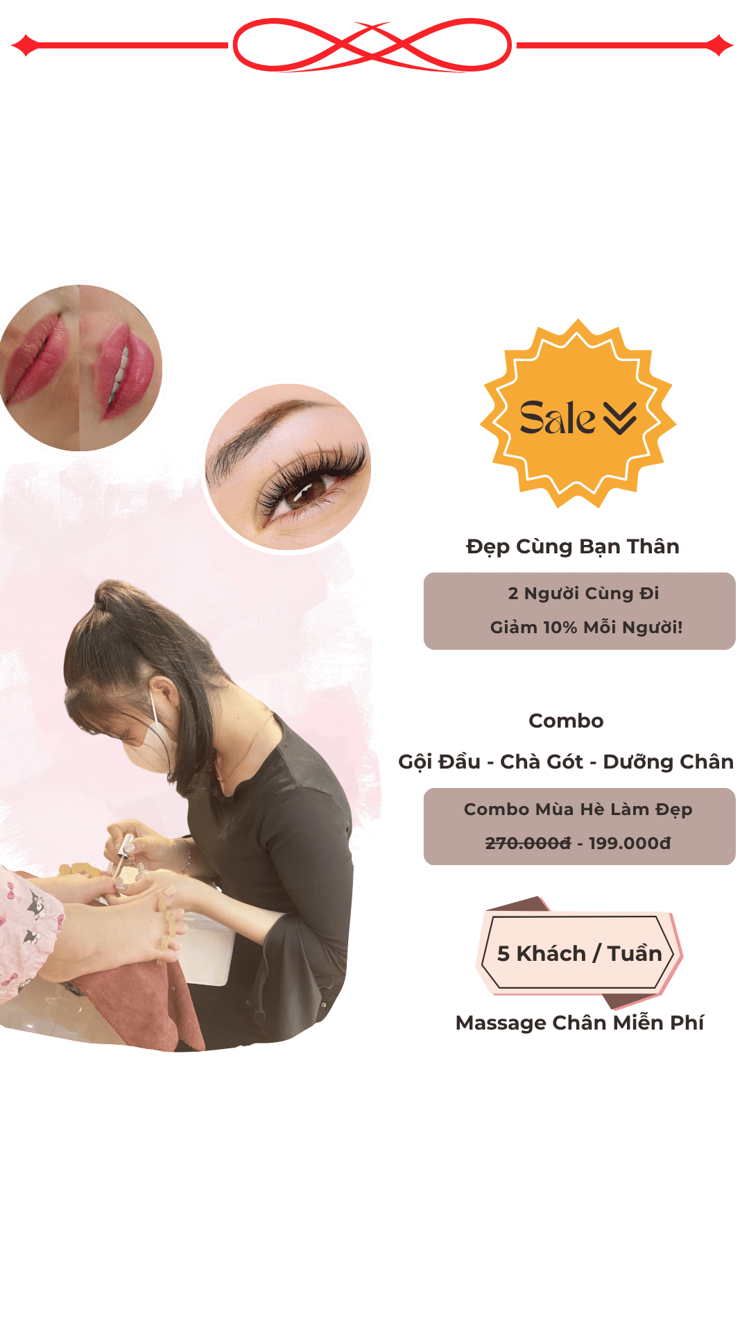 Helen Nails & Beauty Menu