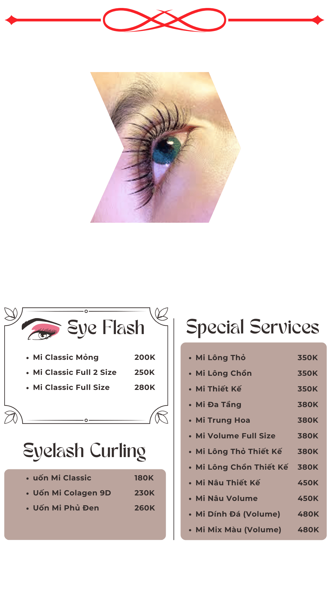 Helen Nails & Beauty Menu