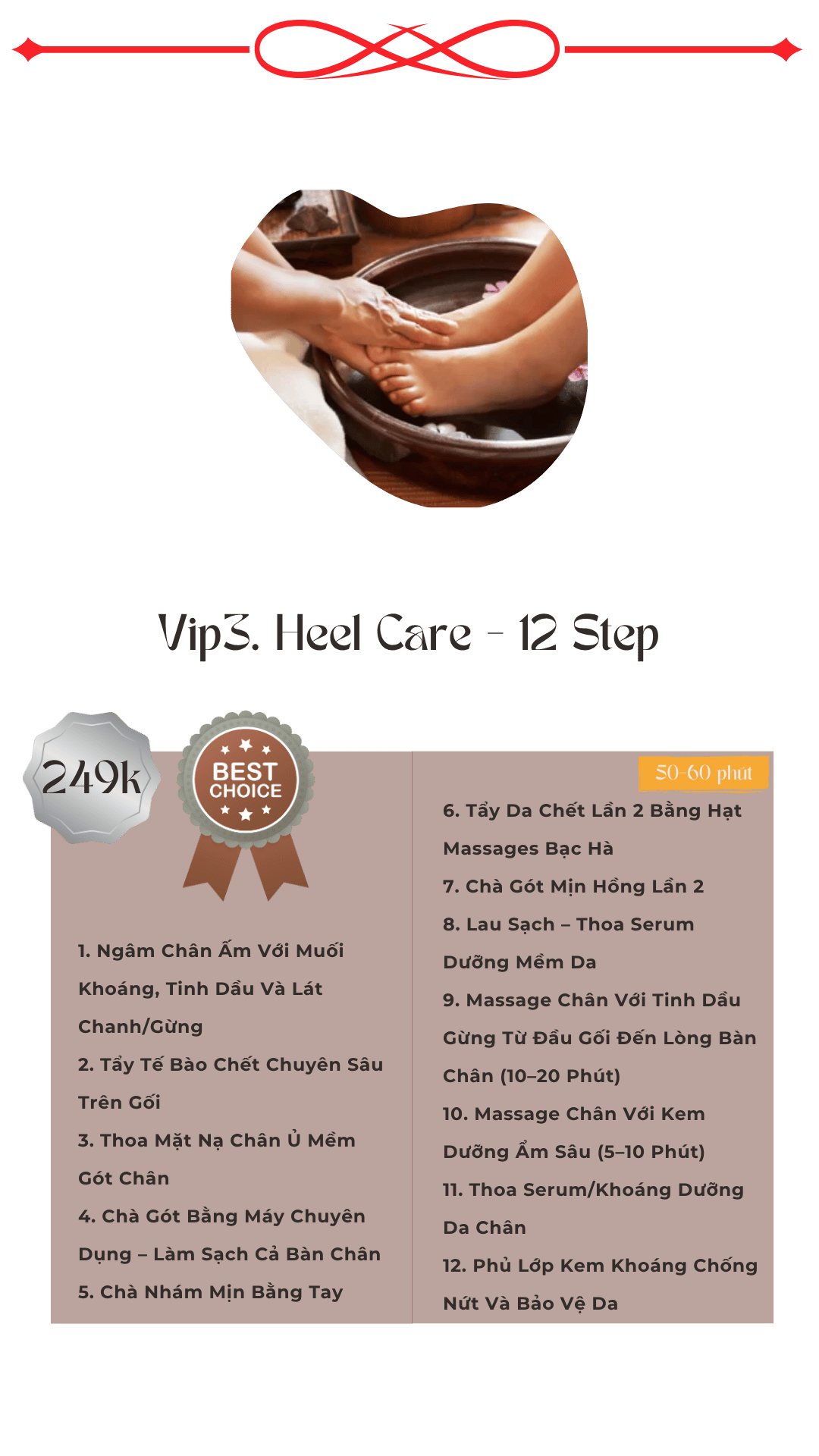 Helen Nails & Beauty Menu